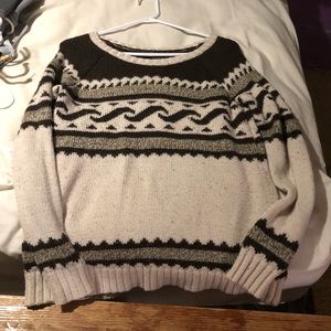 Cute Cream/Brown Sweater
